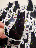 Kitty Lights Sticker