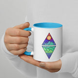 As Above So Below Mug with Color Inside