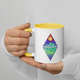 As Above So Below Mug with Color Inside