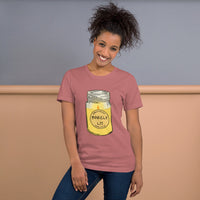 Barely Lit Candle Unisex t-shirt