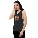 Barely Lit Ladies’ Muscle Tank Trolly