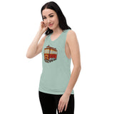 Barely Lit Ladies’ Muscle Tank Trolly