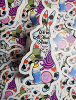 Alice’s White Rabbit Sticker
