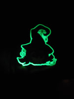 Glow in the Dark Jack-o-lantern Sticker