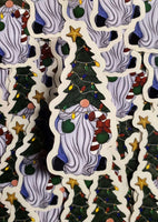 Yuletide Holiday Gnome Sticker
