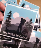 Wander Woman Sticker