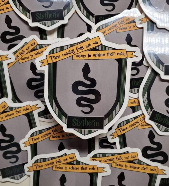 Slytherin House Crest Sticker
