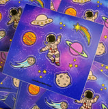 Space Case Sticker Sheet