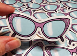 Granny’s Glasses Sticker