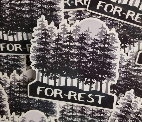 For-Rest Sticker