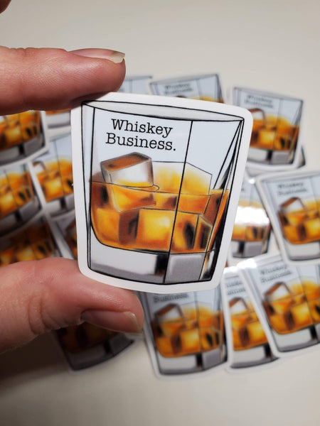 Whiskey Business Sticker