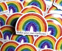 Make your own Rainbows Sticker