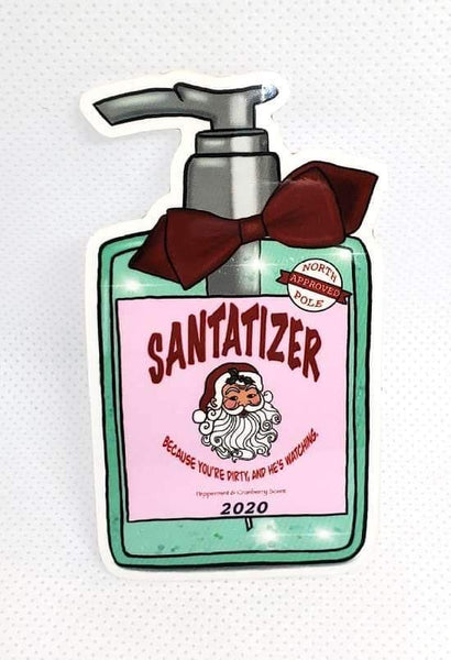 Santatizer Sticker
