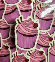 Cupcake Sticker