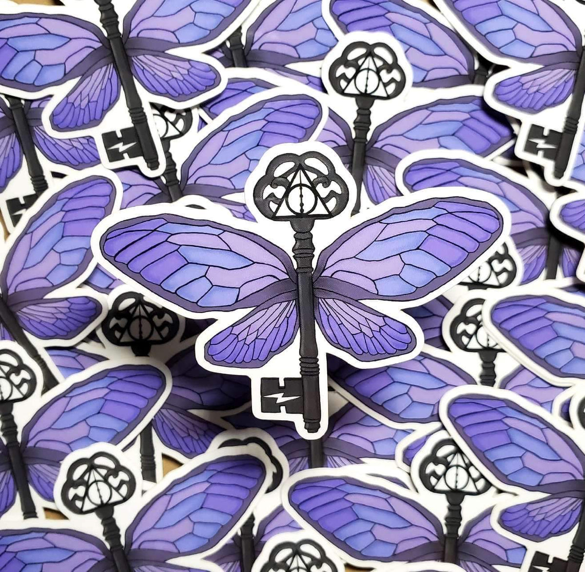 Harry Potter Inspired Flying Key Sticker – Magic Maker B