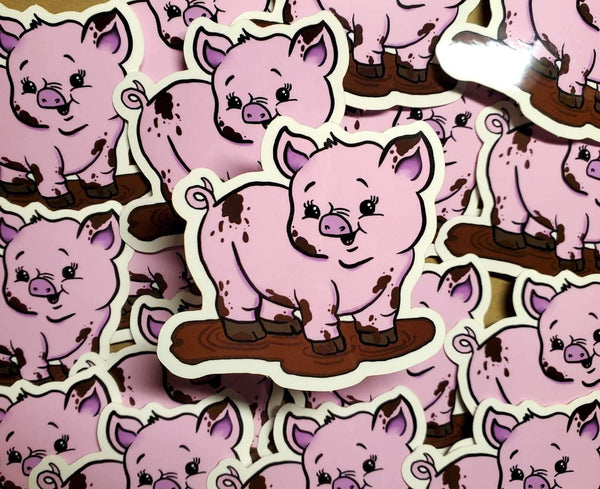 Petunia Pig Sticker