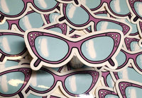 Granny’s Glasses Sticker