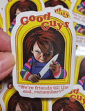 Chucky Inspired sticker