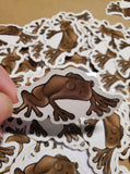 Chocolate Frog Sticker
