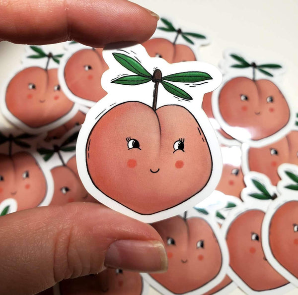 Peach for the Stars Sticker