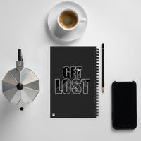 Get Lost Spiral notebook