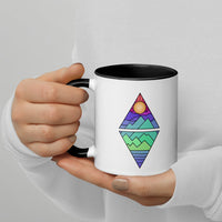 As Above So Below Mug with Color Inside