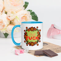 Well Fuck Mug with Color Inside