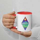 As Above So Below Mug with Color Inside